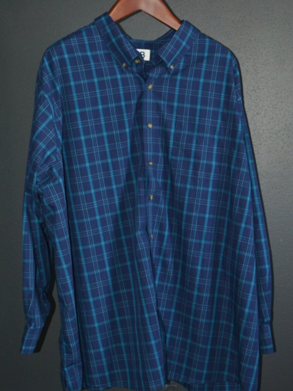 Men's Harbor Bay wrinkle resistant long-sleeve buttondown